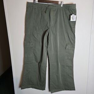 Arizona Four Leaf Clover Parachute Cargo Pants Mens Xxl